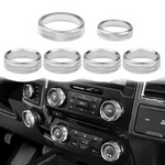 Knob Cover For F150 Ac Climate Control SWITCH/TRAILER/4WD/VOL/TUNE Button Int.... Fixed Price $26.42.