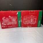 Jc Penny Home Towne Express 1998 Edition Train Engine And Caboose- New. Fixed Price $8.11.