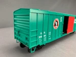 Scale 2-RAIL Weaver Great Northern Acf Exterior Post Boxcar #39500 O2809. Fixed Price $39.71.
