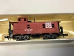 Minitrix #3272 Scale "at&sf" Caboose Rd. #1951. Fixed Price $14.00.