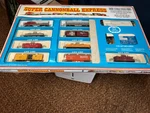 Vintage Life Like Ho Santa Super Cannonball Express Train Set Original Box. Fixed Price $169.95.