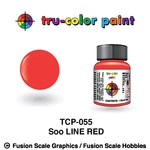 Tru Color Paint Soo Red 1OZ - 055. Fixed Price $6.49.