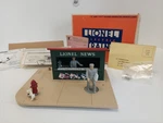Lionel 6-2308 Gauge Animated News Stand/box. Fixed Price $65.00.