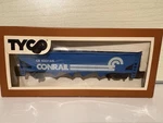 Vintage Scale Tyco 40' Hopper Car Conrail 344H. Fixed Price $65.00.