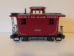 Bachmann Bobber Caboose Denver & Rio Grande Western #0506 Scale Couplers. Fixed Price $39.99.
