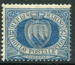 San Marino # 14 Average Never Hinged Issue - Coat Of Arms S6095. Fixed Price $9.86.