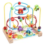 Wooden Bead Maze Toys For Toddlers Colorful Roller Coaster Preschoo.... Fixed Price $29.90.