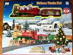17 Pcs Fenfa Merry Christmas Deluxe Train Set With Lights And Sounds 1600A-7C. Fixed Price $24.99.