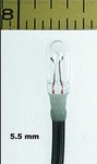 Miniatronics 12V 5.5MM Dia. Incandescent Lamp Clear (10) - Model Railroad Light. Fixed Price $21.56.