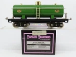 Standard Gauge Mth Tinplate 10-1051 #215 Pea Green W/ Brass Trim Tankcar. Fixed Price $157.95.