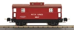 Mth 10-8021 2817 Series Gauge Caboose Red/brown. Fixed Price $79.99.