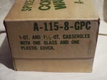 Nos Spice O'life Corning Ware 4 Original Box A-115-8-GPC Casseroles Lids. Fixed Price $80.00.
