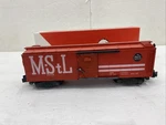 Gilbert American Flyer Gauge 24048 M&st.l Boxcar. Fixed Price $50.00.