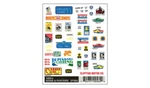 Woodland Scenics DT562 1950'S Signs Posters. Fixed Price $11.69.
