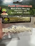 Jtt Scenery Products Plain Automobiles 1:400 Scale White 20 Pack Item 9700. Fixed Price $7.49.
