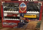 Vintage Toy State Train Set Classic Express Battery Operated Royal Blue 1994. Fixed Price $49.00.