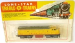 Lone Star Treble-o-trains 000 74 Union Pacific Diesel Engine Locomotive. Fixed Price $42.29.