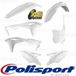 Polisport Plastics Box Kit For Kawasaki 250F Kxf White 2017-2018. Fixed Price $151.05.