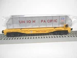 Lionel Union Pacific American Proud Flat Car Girders Load For Bridge. Fixed Price $48.84.
