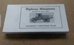 Jordan Products 360-238 Ho Scale 1923 Model Ford Stake Truck Kit. Fixed Price $19.54.