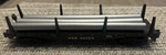 American Flyer 24564 Pikemaster New Haven Flat Car W/ Load. Fixed Price $12.99.
