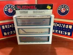 Lionel Gauge 3 Intermodal Containers 6-12784 Ex Up Bm Family Lines. Fixed Price $22.00.