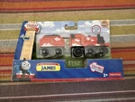 Fisher Price Thomas Train Wooden Roll & Whistle James! New!. Fixed Price $60.00.