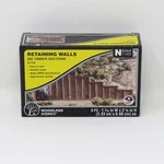 Woodland Scenics 1160 Timber Retaining Wall Set Train Layout Scenery Detail. Fixed Price $14.99.