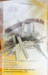 Precision Scale 1/2" #9846 Springs, Leaf, Steam Locomotive (brass Castings. Fixed Price $17.70.