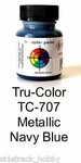 Tru-color TCP-707 Metallic Navy Blue 1 Oz Paint Bottle. Fixed Price $8.99.