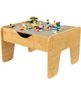 Kidkraft Reversible Wooden Activity Table With Board 195 Building Bricks. Fixed Price $147.71.