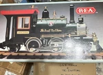 Great Northern Gauge Steam Locomotive Model Green Red Black. Fixed Price $132.50.