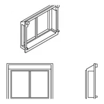 Athearn Ho All-weather Window Set, Pane/steep/angle (6) ATHG68221. Fixed Price $17.99.