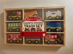Melissa & Doug Wooden Train Cars (8 Pcs). Fixed Price $22.00.