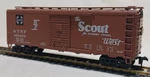 Ho Scale Athearn 5015 Atsf Santa Fe 40' Wood Box Car #145386 Nicely Built-up #2. Fixed Price $24.99.