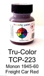 Tru-color TCP-223 Cil/mon Monon Freight Car Red 1 Oz Paint Bottle. Fixed Price $8.49.