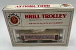 Bachmann Ho Scale Mainstreet Brill Trolley Motorized Streetcar 61047 W/ Lights. Fixed Price $39.13.