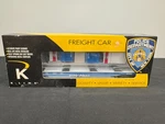 K-line K691-8019 Nypd Flat Car W/suv & Tow Truck Gauge New. Fixed Price $99.99.