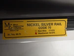 Micro- Engineering #16-070 Weathered Rail Code (33) Pcs Only. Fixed Price $113.95.