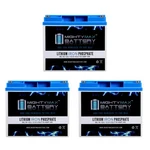 Mighty Max 12V 18AH Lithium Battery Replaces American Vermerien AGM1280T - 3PACK. Fixed Price $324.99.