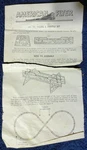 Original American Flyer M3079 Instructions For #747 Figure N8 Trestle Set. Fixed Price $9.99.