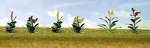 Jtt Assorted Flower Plants - Set #4 Ho Scale Model Railroad #95563. Fixed Price $10.12.
