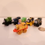 Special Edition Gold Thomas The Minis 6 Trains Engines Lot !!! Rare. Fixed Price $19.99.