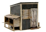 Banta Model Works 6144 Scale Lineside Tool Shed Kit. Fixed Price $39.99.