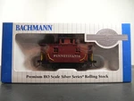 Ho Bachmann Silver Series Freight Car Caboose Bobber Pennsylvania Railroad 18414. Fixed Price $24.95.