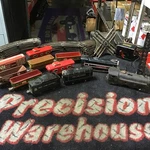 Marx Stream Marlines Electric Train Set W/extras Cars. Light Tower 2 Eng. Fixed Price $180.00.