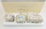 Lenox Occasions Easter Train Set 3 Figurines Rabbits Bunnies Porcelain New Box. Fixed Price $55.00.