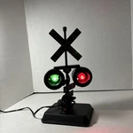 American Train Signal Railroad Crossing Light Santa Monica Francisco Used. Fixed Price $34.99.