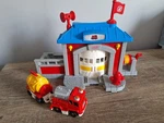 Geotrax - Fast Response Rescue Co. W/ Fire Truck & Cart Fisher Price. Fixed Price $19.99.