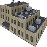 Walthers Roof Details - Kit Scale Model Railroad Building Accessory #3286. Fixed Price $10.45.